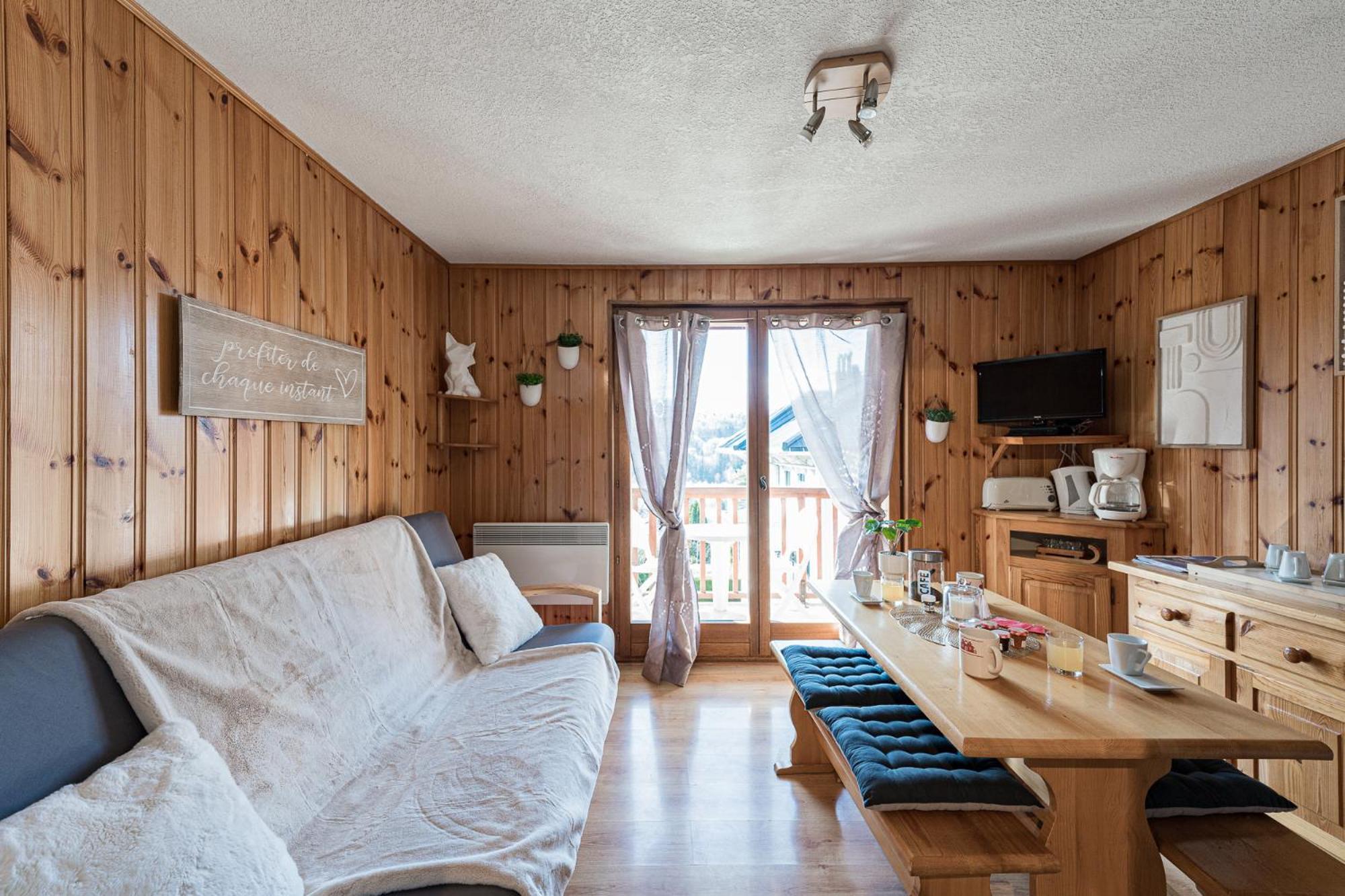 Ski Ou Thermes? Un Appt Cabine Avec Vue Magnifique Saint-Gervais-les-Bains Extérieur photo