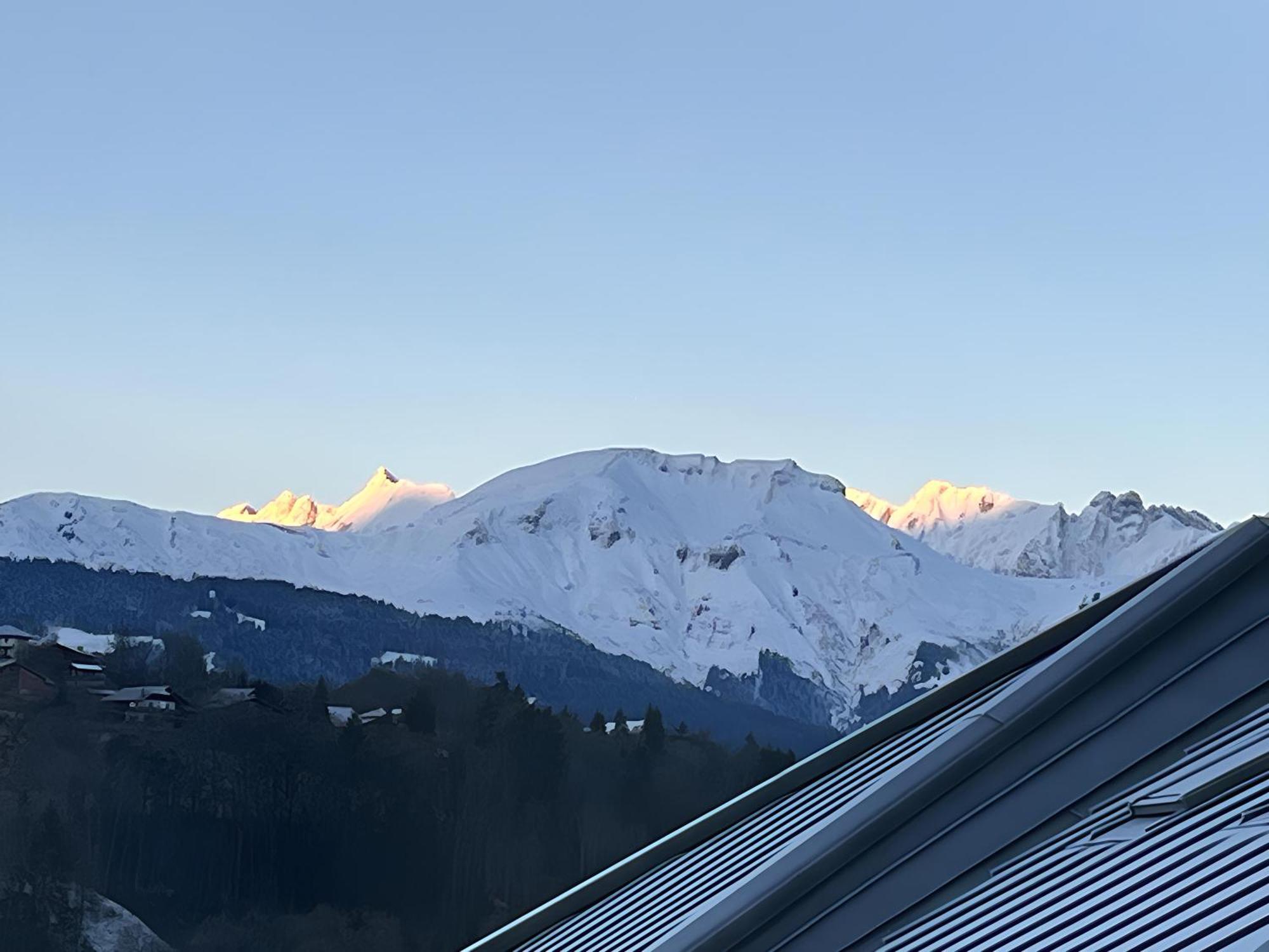 Ski Ou Thermes? Un Appt Cabine Avec Vue Magnifique Saint-Gervais-les-Bains Extérieur photo