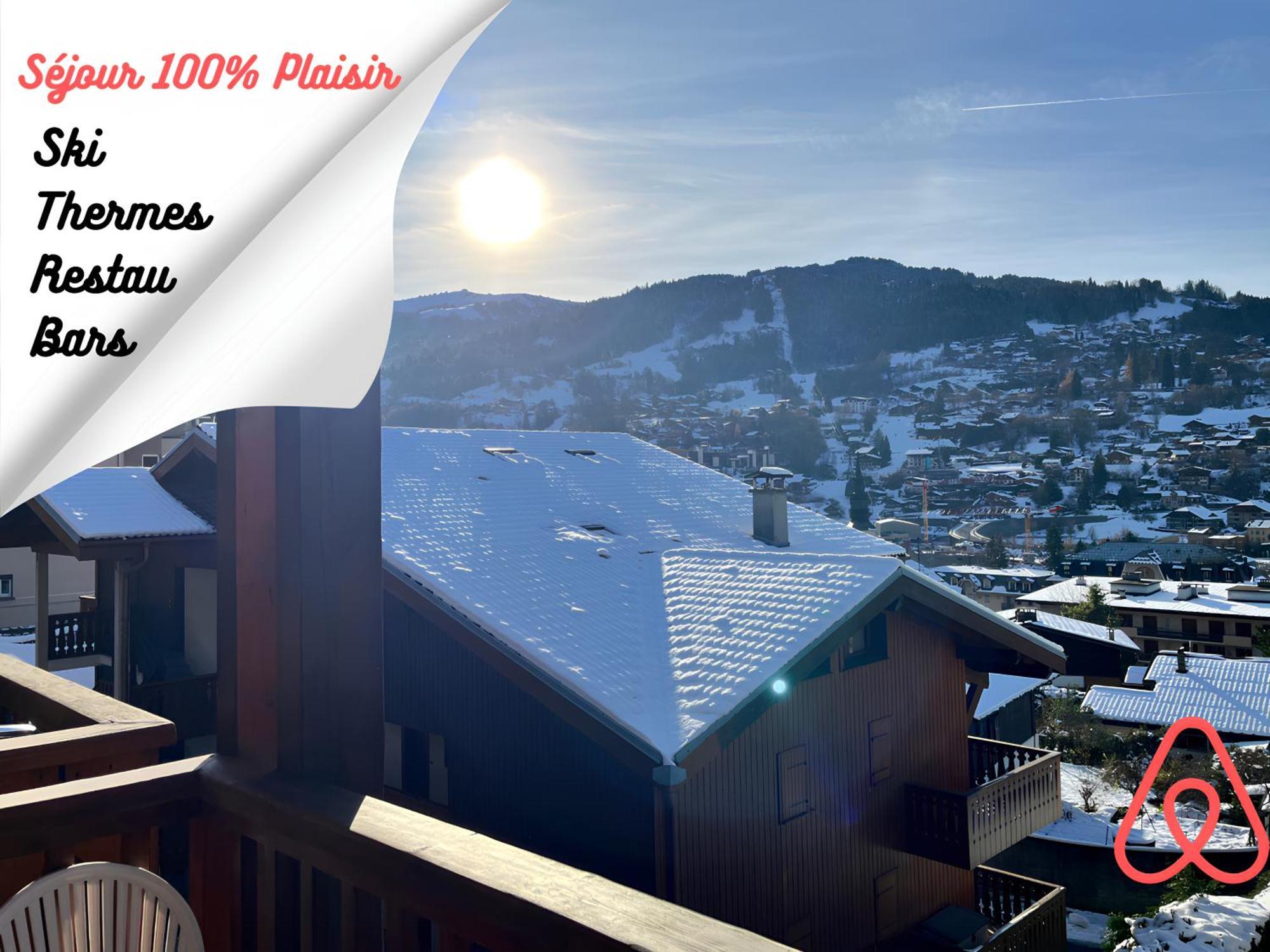 Ski Ou Thermes? Un Appt Cabine Avec Vue Magnifique Saint-Gervais-les-Bains Extérieur photo