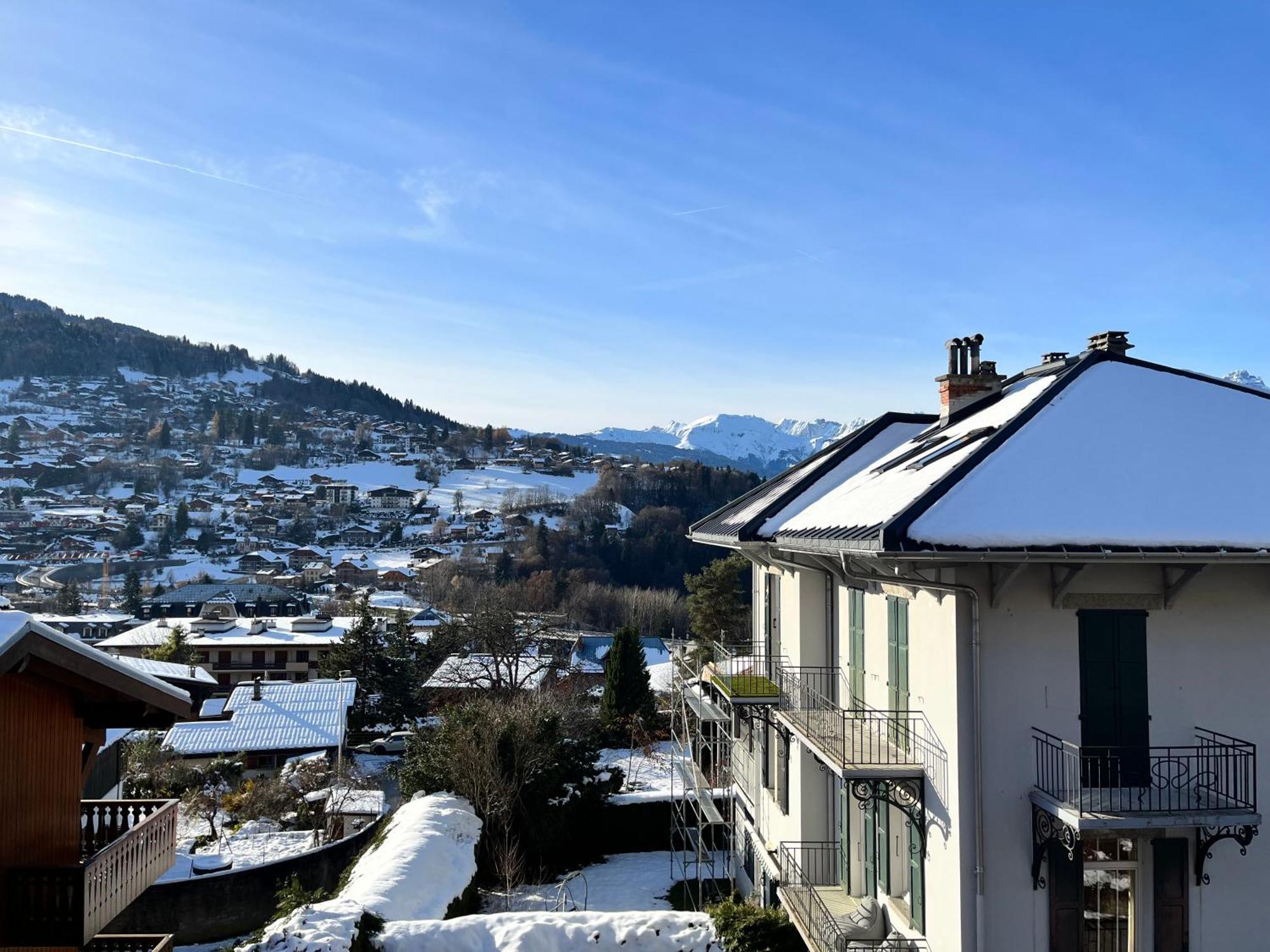 Ski Ou Thermes? Un Appt Cabine Avec Vue Magnifique Saint-Gervais-les-Bains Extérieur photo